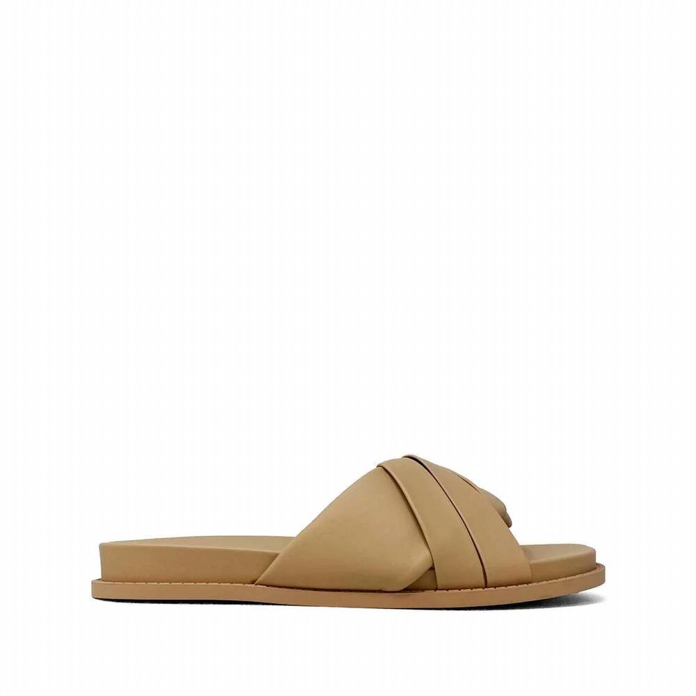 NEW SHU SHOP women's chelsea slide sandal in nude